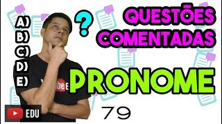 Questão 79 Pronome relativo e regência [upl. by Laehcim635]