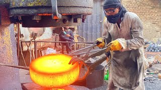 Forging Dangerous Heavy Duty Hammer  Forging And Manufacturing Process [upl. by Jammin]