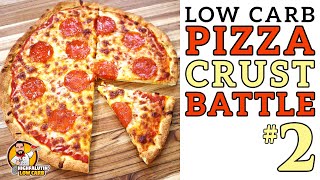 Low Carb PIZZA CRUST Battle 2 🍕 The BEST Keto Pizza Crust Recipe PART TWO [upl. by Avivah]