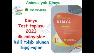 Kimya DİM 2023 ilk anlayislar yazili cavab teleb eden tapsırırqlar chemistry miq abituriyent sertifi [upl. by Emie]