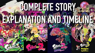 An Exhaustively Comprehensive Explanation of the Splatoon Series’ Main Story with Timeline [upl. by Massey]