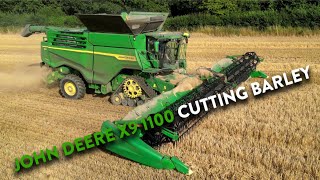 4Kᵁᴴᴰ Harvest 2024 John Deere X9 1100 combine in Suffolk JD 6R 155 amp Richard Western SF18 HS [upl. by Margarette]