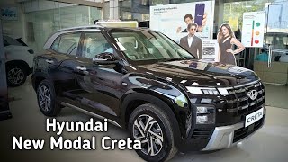 Hyundai Creta  New Model Creta  Black Colour New Model Creta  Creta New Model In Bijnor Showroom [upl. by Yelraf]