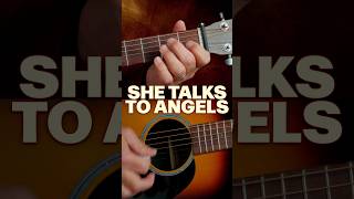 She Talks to Angels  Intro amp Open E Tuning Guitar Tutorial [upl. by Misak]