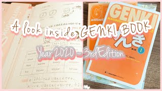 GENKI book 1 Review Third2020 EditionGenki Textbook and WorkbookJapanese study for beginner [upl. by Newman]