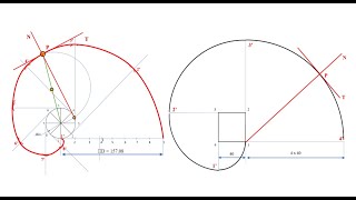 Involute of Circle amp Square  Curves  Engineering Graphics  EG  Tamil [upl. by Nnairol]