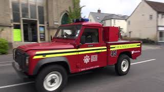 Hampshire Fire amp Rescue Service Ringwood L4V Responding [upl. by Hellah]