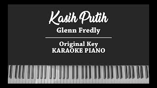 Kasih Putih KARAOKE PIANO COVER Glenn Fredly [upl. by Rimidalg]