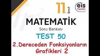 Eis Yayınları 11Sınıf Matematik Soru Bankası Test 50 [upl. by Fausta688]