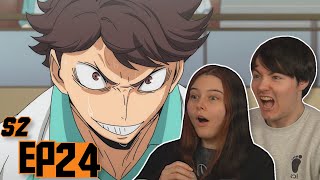 THE ABSOLUTE LIMIT SWITCH  Haikyuu Season 2 Episode 24 Reaction amp Review [upl. by Dnilasor122]