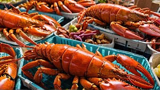 Giant LOBSTER FEAST at Vietnams LARGEST Seafood Market [upl. by Junia93]