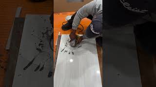 Cutting a Circle on a Tile [upl. by Canty]