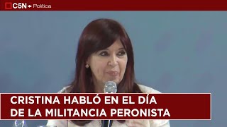 DISCURSO completo de CRISTINA KIRCHNER en SANTIAGO del ESTERO [upl. by Drusy]