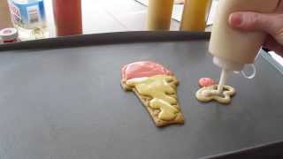 Tutorial Ice Cream Pancake Art by Jenni Price [upl. by Quitt]