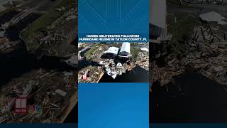 Homes obliterated in Taylor County Florida after Hurricane Helene [upl. by Nirda]