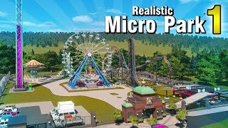 Building a Micro Park 1 of 2  Planet Coaster [upl. by Oidivo]