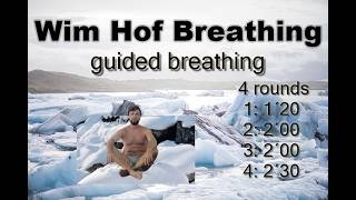 Wim Hof Breathing 4 Rounds [upl. by Nerrat]