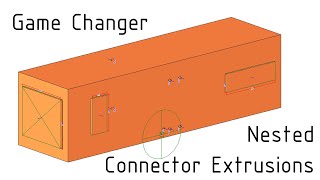 Game Changer Nested connector extrusions in Revit MEP Families [upl. by Kline]