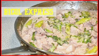 Bicol Express with Sigarilyas [upl. by Miarzim]