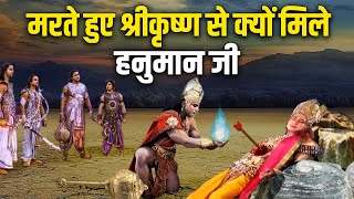 जब श्रीकृष्ण की मृत्यु के समय आएं हनुमान जी  Mahabharat stories [upl. by Eisus]