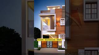 Front Elevation design  homefrontdesign home shortsviral ytshort video [upl. by Felipe630]