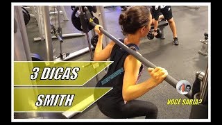 Como realizar o agachamento no Smith 3 dicas [upl. by Joli333]