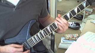 Howto play  Steal Away the Night  Ozzy Ozbourne  Riff Lesson [upl. by Albarran607]