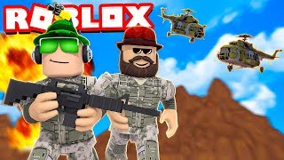 2 PLAYER MILITARY TYCOON WITH SGDAD in ROBLOX [upl. by Sink905]