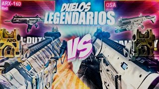 ARX160 VS OSA  DUELOS LEGENDARIOS  CALL OF DUTY [upl. by Arelus]