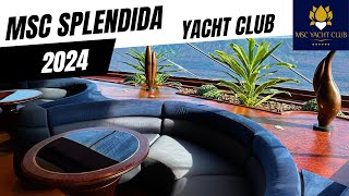 MSC Splendida 2024  Yacht Club Tour [upl. by Jewelle]