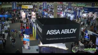 NFMT Trade Show Time Lapse Baltimore Convention Center  4K [upl. by Crescin]