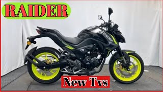 2024 new raider 125 tvs new update new led light new meeter ✅ raider new model 2024 [upl. by Romito]