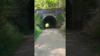 vacation hockinghills moonville tunnel haunted travel adventure [upl. by Dami949]