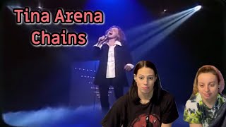 AMERICANS FIRST REACTION TO TINA ARENA  CHAINS [upl. by Kalman]