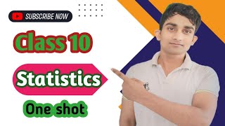 Class 10 statistics  One Shot  CBSE BOARD  NCERT Maths 🔥 [upl. by Turoff471]