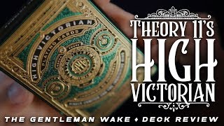 MOST GORGEOUS BOX EVER High Victorian Deck Review  Theory 11 Playing Cards [upl. by Everson]