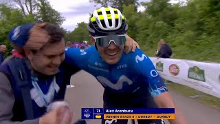 Alex Aranburu takes the win in Durbuy after tough fourth stage of Baloise Belgium Tour [upl. by Nonnahsed963]