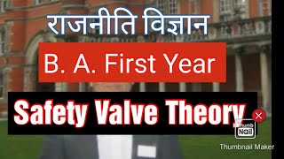 NEP First Semester BA Political Science Safety Valve Theory in the formation of INC [upl. by Kantos]