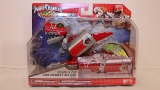 MorphNPop Dino Charger TRex Zord Ver 1 Power Rangers Dino Super Charge [upl. by Leahicm]