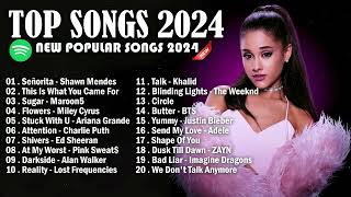 Billboard Pop Songs 2024 Playlist💎Bruno Mars Rihanna Ed Sheeran The Weeknd Adele Dua Lipa Sia [upl. by Aehc658]