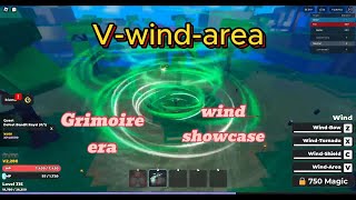 Wind grimoire showcase LEGENDARY GRIMOIRE Grimoire Era [upl. by Eliga]