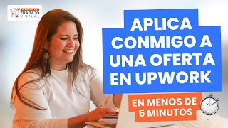 Oferta de TRABAJO REMOTO fácil y en ESPAÑOL 💼  APLICA CONMIGO en menos de 5 MINUTOS ⏱️ [upl. by Niaz39]