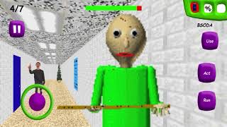 Android Gameplay Baldis Basics in Education and Learning [upl. by Aihsenak]