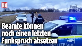 Kusel in RheinlandPfalz Zwei Polizisten bei Verkehrskontrolle erschossen [upl. by Ragas]