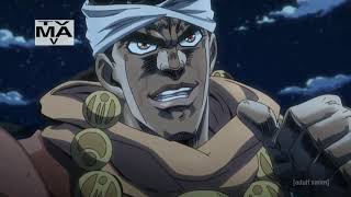 Jojos Bizarre Adventure Stardust Crusaders Avdol Returns English Dub [upl. by Asiret477]