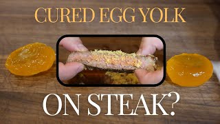 Cured Yolk The Best Choice for Steak Lovers [upl. by Einnov]