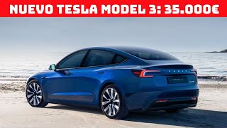 Tesla Model 3 de 35000€ ES UNA REALIDAD [upl. by Aita]