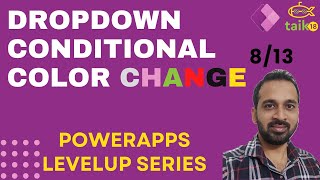 Combobox Background Conditional Color Change in PowerApps by taik18 [upl. by Immac648]