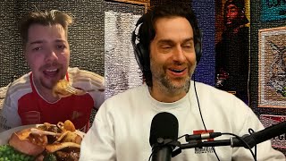 Chris DElia Reacts to Big Ups Beavo [upl. by Dowzall]