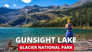 Hiking to Gunsight Lake and Hidden Lake in Glacier National Park [upl. by Ikceb]